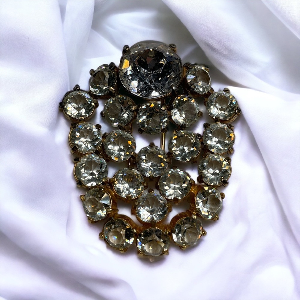 Eisenberg Original Vintage 1940s Large Fur Clip Pin